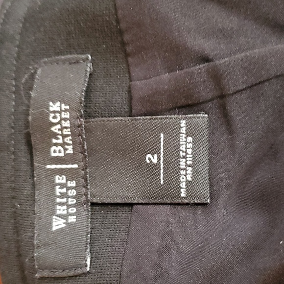 White House Black Market Striped skirt Sz 2 - Picture 5 of 8